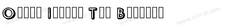 Oskar Inline Two Bol字体转换